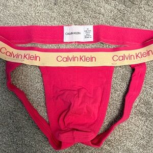 Calvin Klein Pink Jockstrap